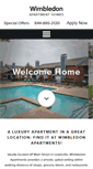 Mobile Screenshot of liveatwimbledonapts.com